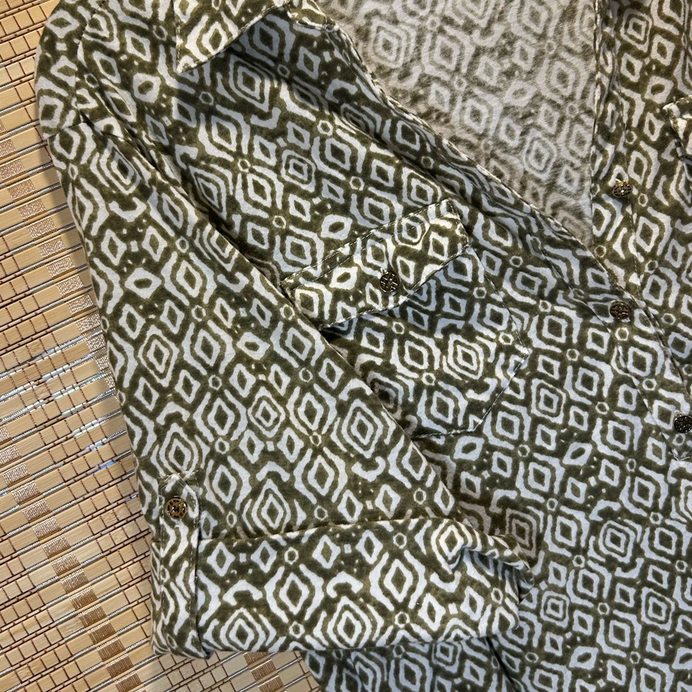 Geometric Pattern Blouse - Picture 5 of 11